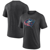 Columbus Blue Jackets Wraparound Tri-Blend T-Shirt Outlet