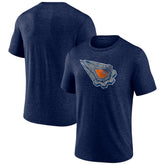 Edmonton Oilers Wraparound Tri-Blend T-Shirt On Sale