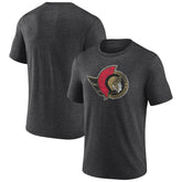 Ottawa Senators Wraparound Tri-Blend T-Shirt Sale