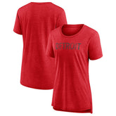 Detroit Red Wings Women's Slow Whistle Tri-Blend T-Shirt Sale
