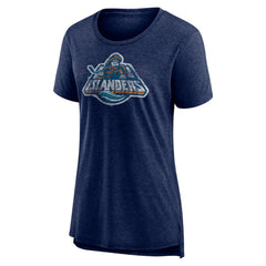 New York Islanders Women's Slow Whistle Tri-Blend T-Shirt Outlet