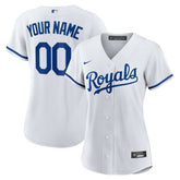 Kansas City Royals Women's Replica Custom Jersey - White