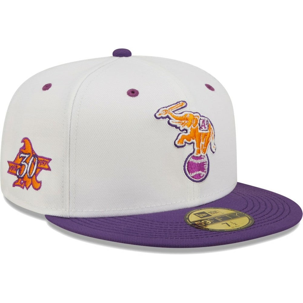 Athletics New Era 30th Season Grape Lolli 59FIFTY Fitted Hat | MLB Shop