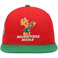 Milwaukee Bucks Hardwood Classics Snapback Hat Outlet