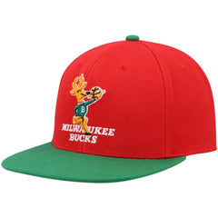 Milwaukee Bucks Hardwood Classics Snapback Hat Outlet
