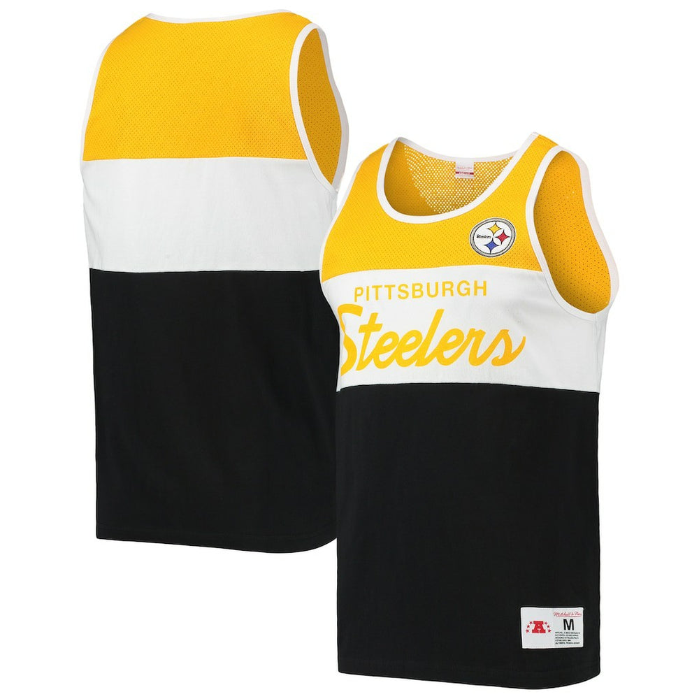 Pittsburgh Steelers Mitchell & Ness Team Tank Top