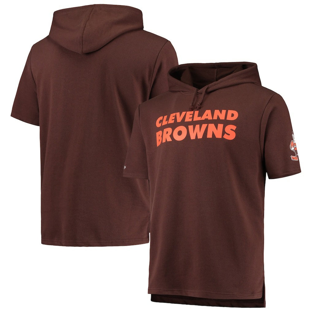 Cleveland Browns Mitchell & Ness Game Day Hoodie T-Shirt