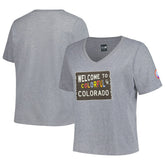 Colorado Rockies New Era Women's City Connect Plus Size V-Neck T-Shirt | MLB Shop
