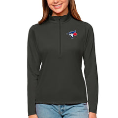 Toronto Blue Jays Antigua Women's Tribute Quarter-Zip Pullover Top | MLB Near me