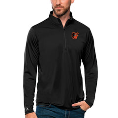 Baltimore Orioles Antigua Tribute Quarter-Zip Pullover Top | MLB Outlet