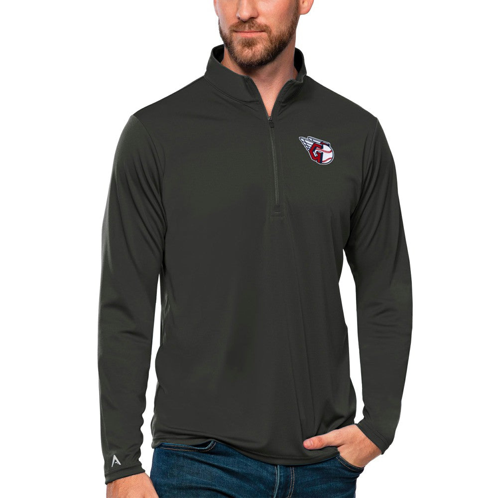 Cleveland Guardians Antigua Tribute Quarter-Zip Pullover Top | MLB US
