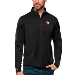 Houston Astros Antigua Tribute Quarter-Zip Pullover Top | MLB For sale