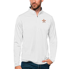 Houston Astros Antigua Tribute Quarter-Zip Pullover Top | MLB Online