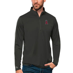 Los Angeles Angels Antigua Tribute Quarter-Zip Pullover Top | MLB Discount