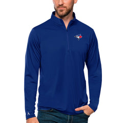 Toronto Blue Jays Antigua Tribute Quarter-Zip Pullover Top | MLB US