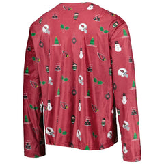 Arizona Cardinals FOCO Holiday Repeat Long Sleeve T-Shirt