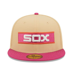Chicago White Sox New Era 1933 MLB All-Star Game 50th Anniversary Mango Passion 59FIFTY Fitted Hat | MLB Outlet