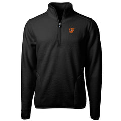 Baltimore Orioles Cutter & Buck Big & Tall Cascade Eco Sherpa Fleece Quarter-Zip Pullover Jacket | MLB Sale