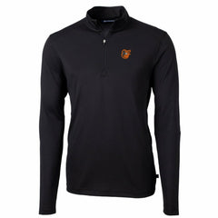 Baltimore Orioles Cutter & Buck Big & Tall Virtue Eco Pique Quarter-Zip Pullover Jacket | MLB Near me