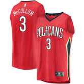C.J. McCollum New Orleans Pelicans Fast Break Replica Player Jersey For Sale