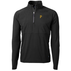 Pittsburgh Pirates Cutter & Buck Adapt Eco Knit Hybrid Recycled Quarter-Zip Pullover Jacket | MLB US