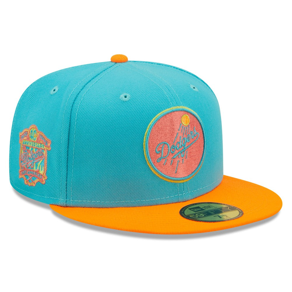 Los Angeles Dodgers New Era Vice Highlighter 59FIFTY Fitted Hat | MLB New