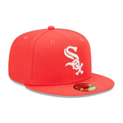 Chicago White Sox New Era Lava Highlighter Logo 59FIFTY Fitted Hat | MLB Sale