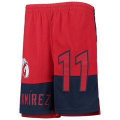 Jose Ramirez Cleveland Guardians Youth Pandemonium Name & Number Shorts | MLB On Sale