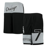 Tim Anderson Chicago White Sox Youth Pandemonium Name & Number Shorts | MLB On Sale