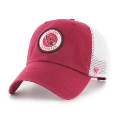 Arizona Cardinals 47 brand '47 Highline Clean Up Trucker Snapback Hat