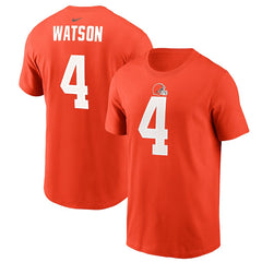 Cleveland Browns Nike Deshaun Watson Player Name & Number T-Shirt