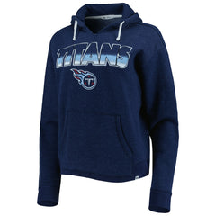 Tennessee Titans 47 brand '47 Women's Color Rise Kennedy Notch Neck Pullover Hoodie