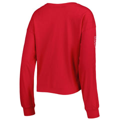Tampa Bay Buccaneers 47 brand '47 Women's Skyler Parkway Cropped Long Sleeve T-Shirt
