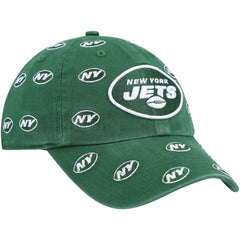 New York Jets 47 brand '47 Women's Confetti Clean Up Adjustable Hat