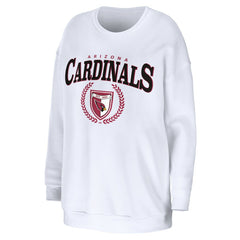 Arizona Cardinals WEAR by Erin Andrews Women's Oversized Pullover Sweatshirt