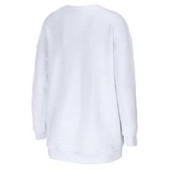 Washington Commanders WEAR by Erin Andrews Women's Oversized Pullover Sweatshirt