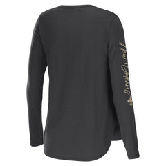 New Orleans Saints WEAR by Erin Andrews Women's Team Scoop Neck T-Shirt