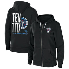 Tennessee Titans WEAR by Erin Andrews Women's Sponge Fleece Full-Zip Hoodie
