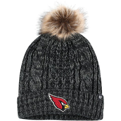 Arizona Cardinals 47 brand '47 Women's Meeko Cuffed Knit Hat with Pom