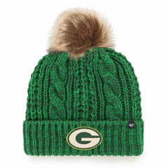 Green Bay Packers 47 brand '47 Women's Meeko Cuffed Knit Hat with Pom