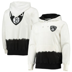 Brooklyn Nets FISLL Double Dribble Dip-Dye Pullover Hoodie Online