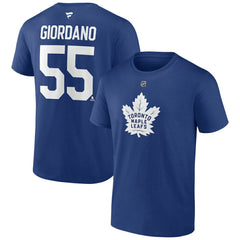 Mark Giordano Toronto Maple Leafs Fanatics Authentic Stack Name & Number T-Shirt Online