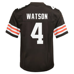 Cleveland Browns Nike Deshaun Watson Youth Game Jersey
