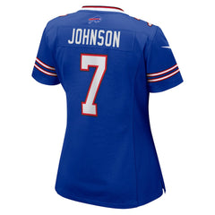 Buffalo Bills Nike Taron Johnson Women's Game Player Jersey
