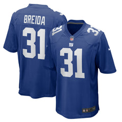 New York Giants Nike Matt Breida Game Jersey