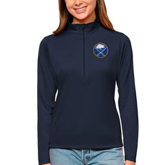 Buffalo Sabres Antigua Women's Tribute Quarter-Zip Pullover Top Online