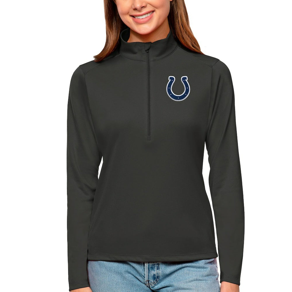 Indianapolis Colts Antigua Women's Tribute Half-Zip Top