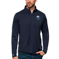 Buffalo Sabres Antigua Tribute Quarter-Zip Pullover Top Sale