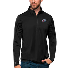 Colorado Avalanche Antigua Tribute Quarter-Zip Pullover Top For Sale