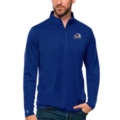 Colorado Avalanche Antigua Tribute Quarter-Zip Pullover Top Outlet